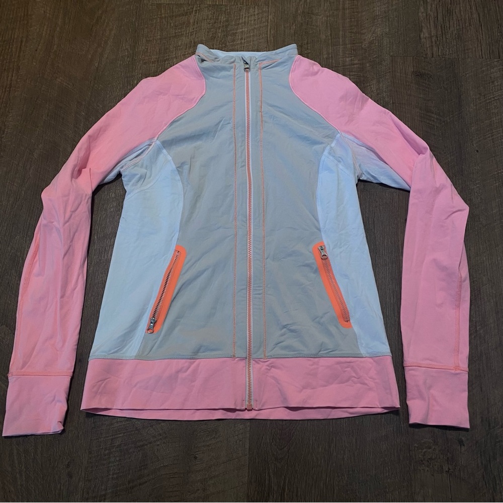 lululemon athletica Pink and Light Blue Jacket